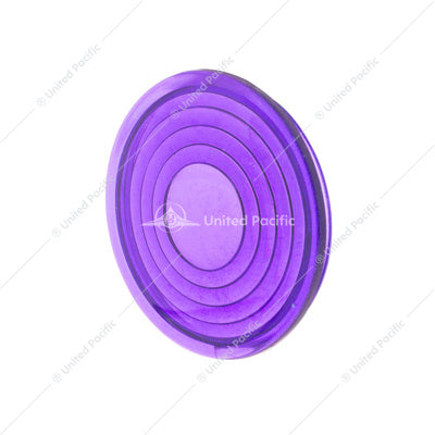 PETERBILT - ROUND MAP LIGHT LENS- PURPLE