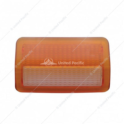 DOOR COURTESY LIGHT LENS FOR 2006+ PETERBILT - AMBER