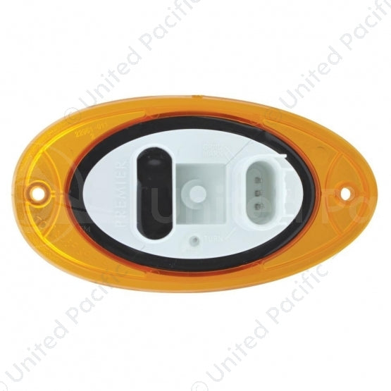 Freightliner Cascadia 2008-2017 7 LED Dome Turn Signal Amber