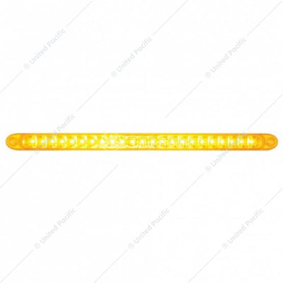 17-1/4" REFLECTOR TURN SIGNAL LIGHT BAR ONLY - AMBER LED/AMBER LENS (BULK)-23 SMD LED