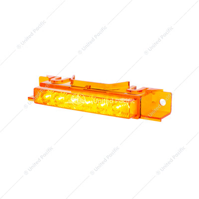 VOLVO VNL- 6 AMBER LED EXTERIOR VISOR LIGHT-AMBER LENS