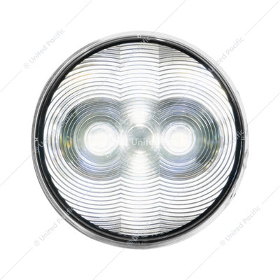 6 LED 4" Round Light Back-Up - White LED / Clear Lens