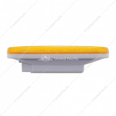 Oval 35 LED Seq. Arrow T/S Amber