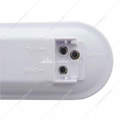 Oval 35 LED Seq. Arrow T/S Amber