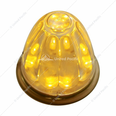 11 LED Watermelon Light - Amber LED/Clear Lens