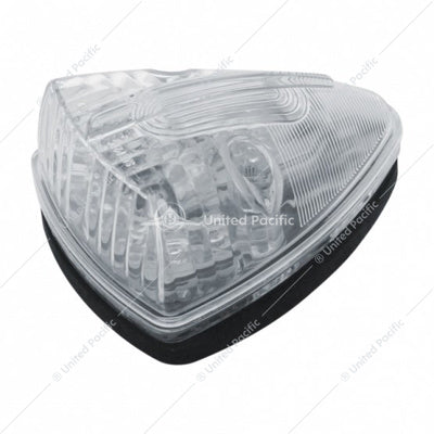 15 LED PICK-UP/SUV CAB LIGHT - AMBER LED/CLEAR LENS