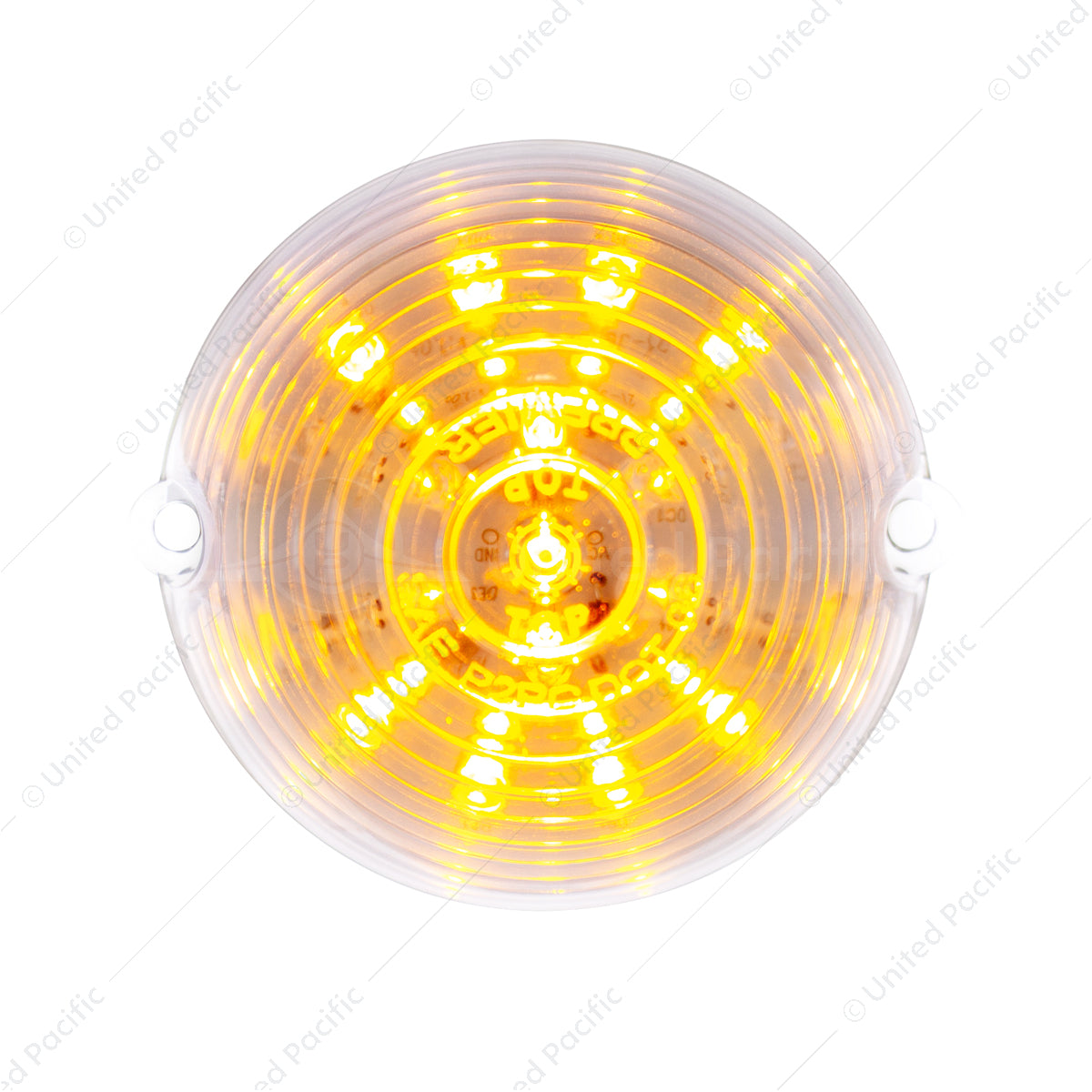19 Amber LED/Clear Lens Beehive Grakon 1000 Cab Light