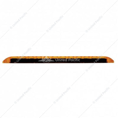 11 LED 17" TURN SIGNAL LIGHT BAR - AMBER LED/AMBER LENS