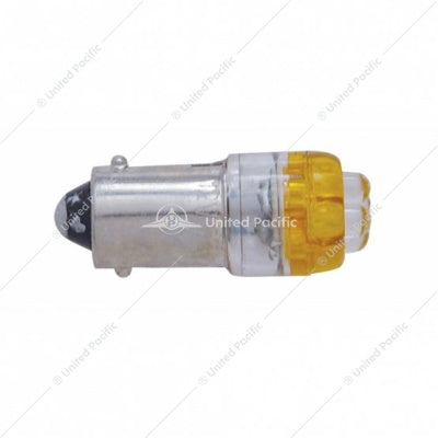 4 Micro LED 1893 Type Bulb - Amber - 2-Pack