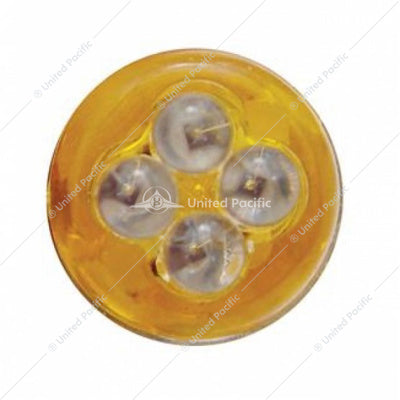 4 Micro LED 1893 Type Bulb - Amber - 2-Pack