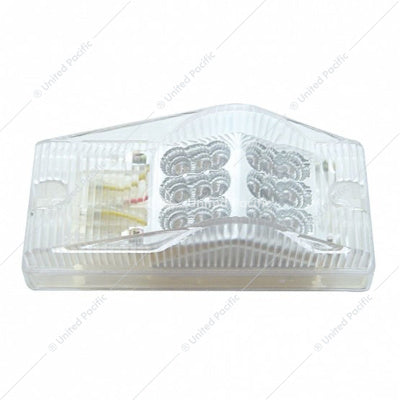 18 LED REFLECTOR LIGHT (PARK, TURN & CLEARANCE) - AMBER LED/CLEAR LENS