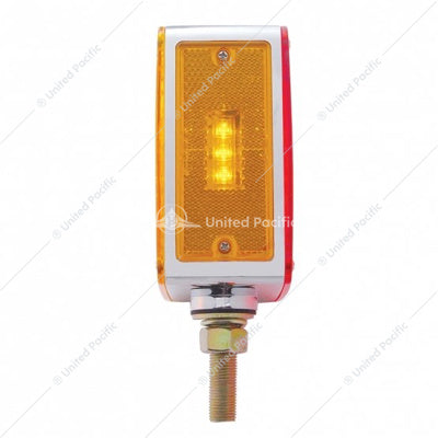 Image of the United Pacific Driver Single Stud Double Face Turn Signal Light – Amber & Red Part # 38701