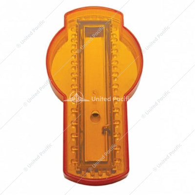KENWORTH-32 LED BACKLIT EMBLEM LIGHT- AMBER LED/AMBER LENS