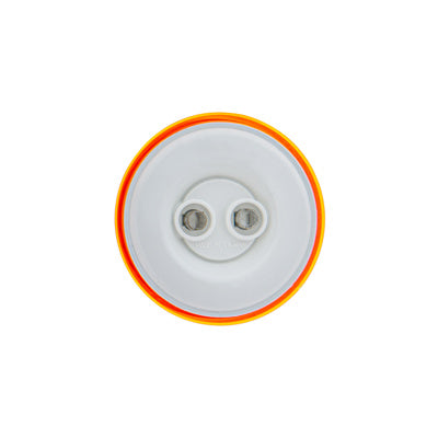 7 LED 2" Round Turbine Light (Clearance/Marker) - Amber / Amber