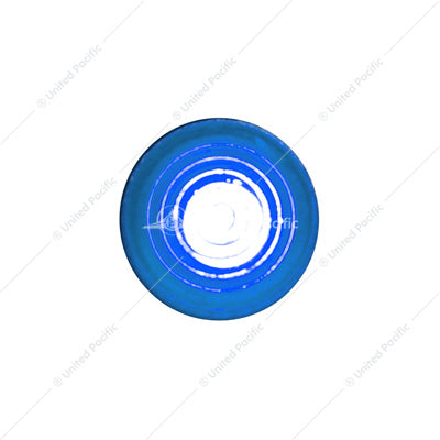 LED Indicator Blue 1/4"