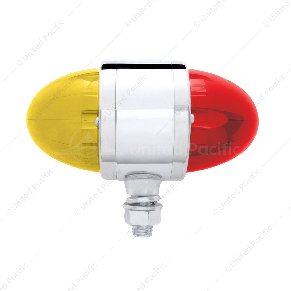 17 Amber & Red LED/Amber & Red Lens Dual Function Reflector Double Face Light