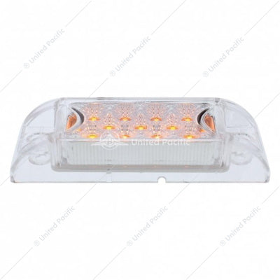 13 LED Reflector Light (Clearance/Marker) -Amber LED/Clear Lens