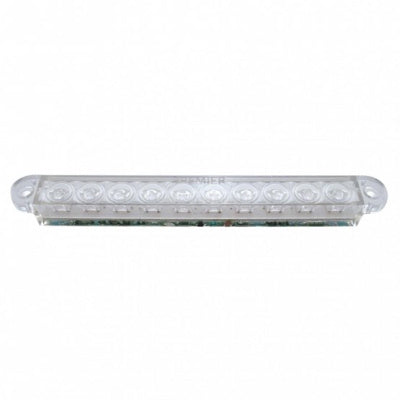 10 LED 6-1/2" Turn Signal Light Bar - Amber / Clear