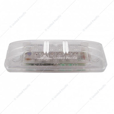 12 LED Rectangular Auxiliary/Utility Light - White LED/Clear Lens – Mid ...