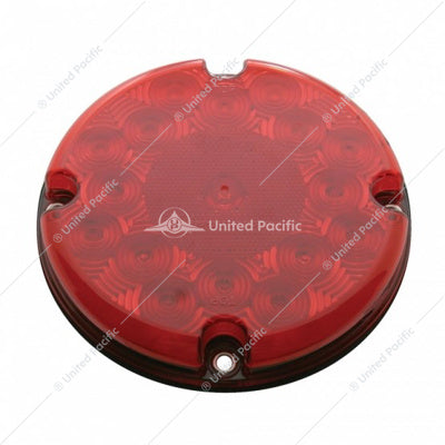 17 LED 7" LIGHT (STOP, TURN & TAIL) - RED LED/RED LENS (BULK)