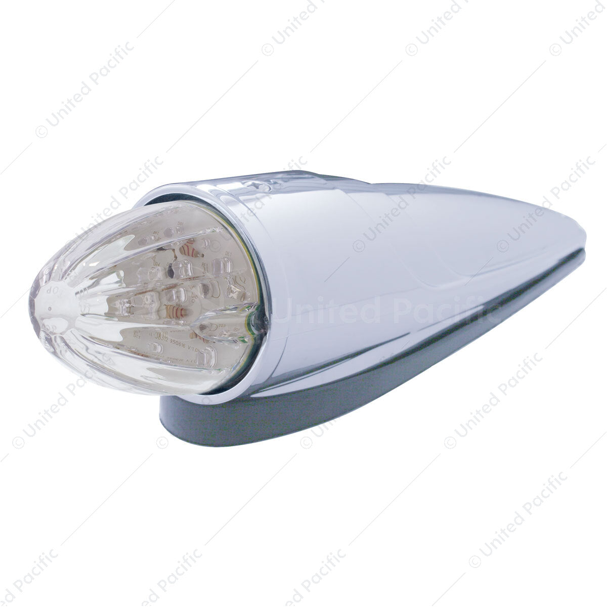 19 Amber LED/Clear Lens Watermelon Grakon 1000 Style Cab Light Kit