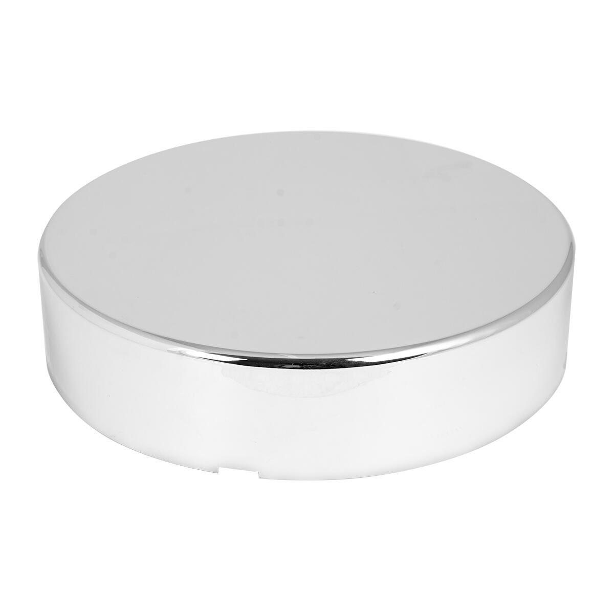 Flat Top Chrome ABS Front Axle Hub Cap