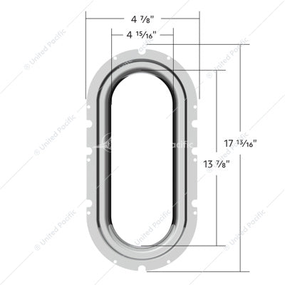 Peterbilt Interior View Window Trim - 2005 & older