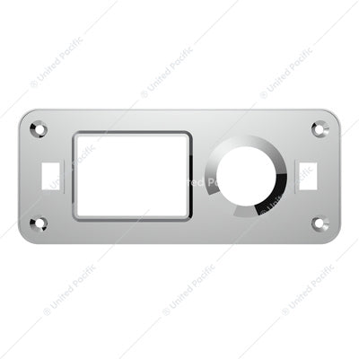 Peterbilt Chrome Plastic Dome Lights Swivel Style
