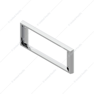 Chrome Plastic A/C Control Dash Panel Bezel for Kenworth W900 (1990-2005) & T800 (1986-2005)
