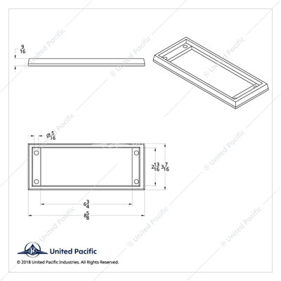 Chrome Plastic A/C Control Dash Panel Bezel for Kenworth W900 (1990-2005) & T800 (1986-2005)