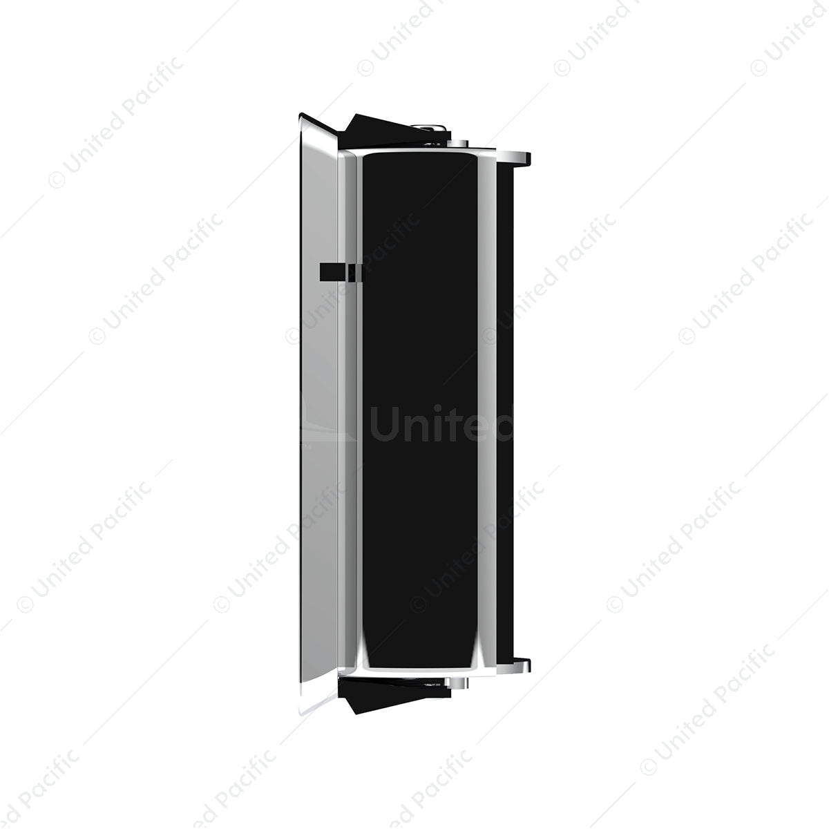 Chrome Plastic A/C Vent With Cross Grids for 1989-2010 Freightliner FLD/Classic - Driver