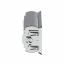 Chrome Plastic A/C Vent With Cross Grids for 1989-2010 Freightliner FLD/Classic - Driver