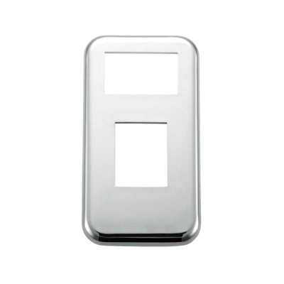 Chrome Plastic Switch Trim For 2001-2010 International 9900i/9400i/9200i - Panel Light