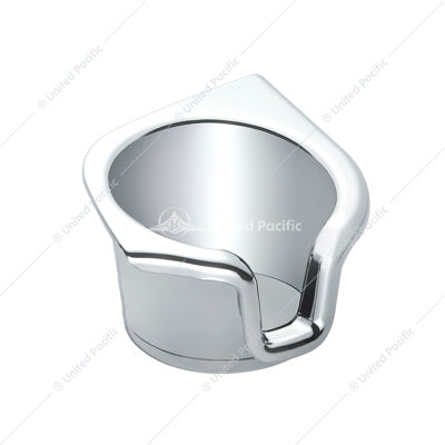 Chrome Cup Holder For Peterbilt 386/379/378/335/330 (2006+) 389 (2008+) & 388 (2008-2014)