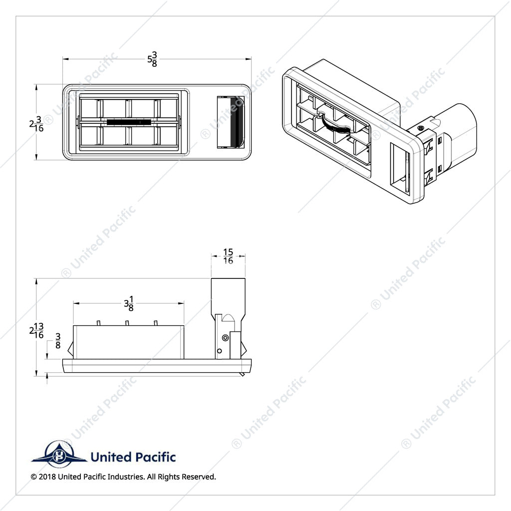 Kenworth A/C Vent - Driver 2001 & Earlier