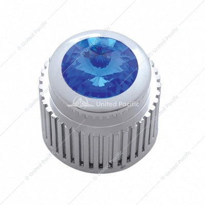 Freightliner Chrome Control Dial Blue