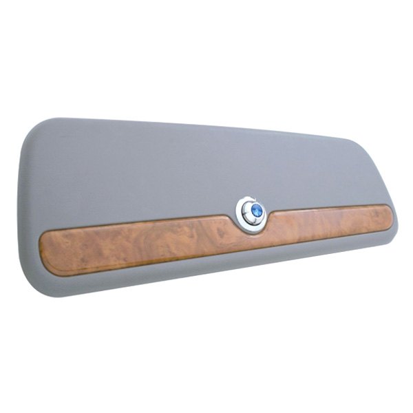 PETERBILT COMPARTMENT KNOB COVER - BLUE DIAMOND