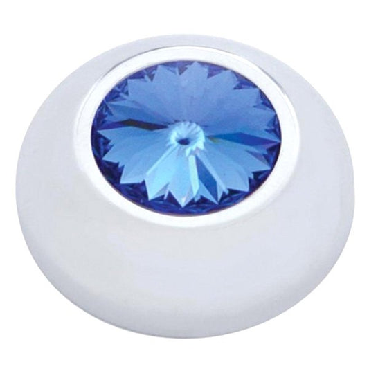 PETERBILT COMPARTMENT KNOB COVER - BLUE DIAMOND