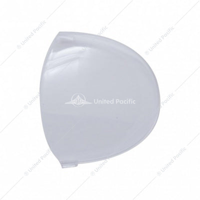 ROUND DOME LIGHT LENS FOR 2006+ KENWORTH - CLEAR (CARD OF 2)