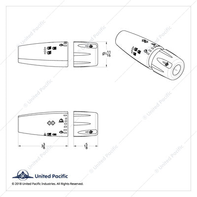 Kenworth / Peterbilt 2006+ Turn Signal Lever