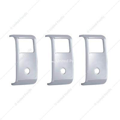 ROCKER SWITCH COVER FOR 2006+ KENWORTH - PLAIN (CARD OF 3)