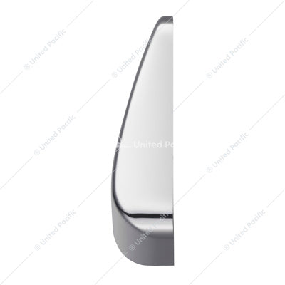 CHROME PLASTIC BLANK SWITCH COVERS FOR KENWORTH T680, T880, W990 (CARD OF 2)