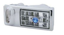 Chrome Plastic A/C heater vent (Blue Diamond) Driver side - KENWORTH (2002-2005)