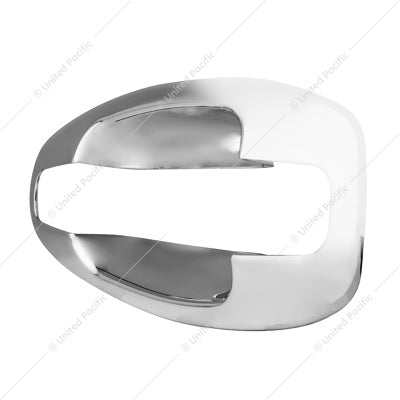 CHROME EXTERIOR DOOR HANDLE COVER FOR KENWORTH-Driver