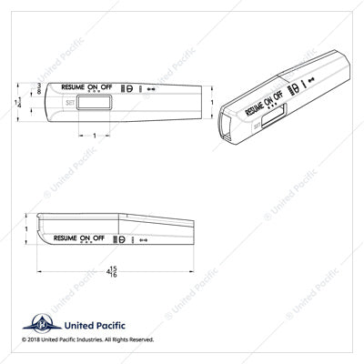 Volvo Turn Signal Cover For 1998-2010 VNL