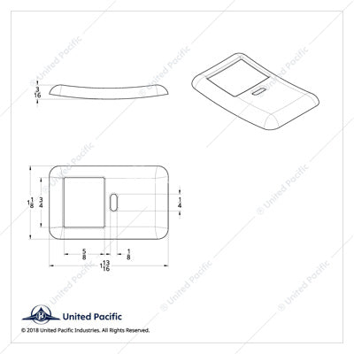 Volvo VNL 1998-2018 Rocker Switch Cover