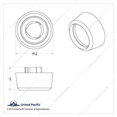 Peterbilt 579 Chrome A/C Knob For 2013-2021
