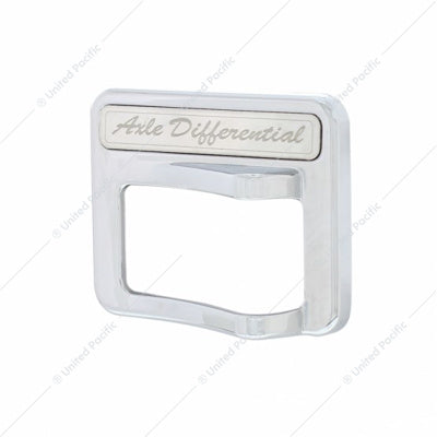 PETERBILT CHROME AXLE DIFFERENTIAL ROCKER SWITCH COVER