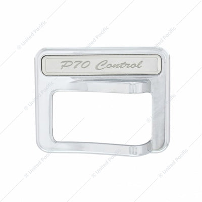 CHROME ROCKER SWITCH COVER FOR PETERBILT 579 (2013-2019) & 567 (2014-2018)- PTO CONTROL