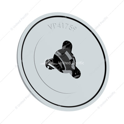 Chrome Peterbilt Dash Data Display Module Control Knob Set